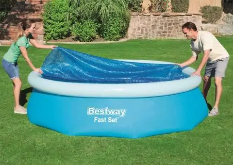 Bestway Prelată solară de piscină Flowclear, 305 cm - 3/5