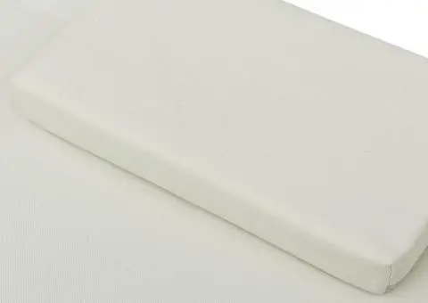 Pat șezlong de exterior, crem, material textil - 5/5