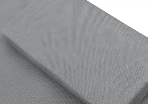 Pat dublu de exterior, antracit, material textil - 5/5