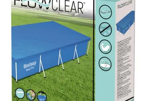 Bestway Prelată de piscină Flowclear, 400 x 211 cm - 5/5