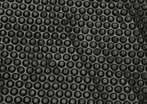 Prelată piscină, negru, 300 cm, PE - 5/5