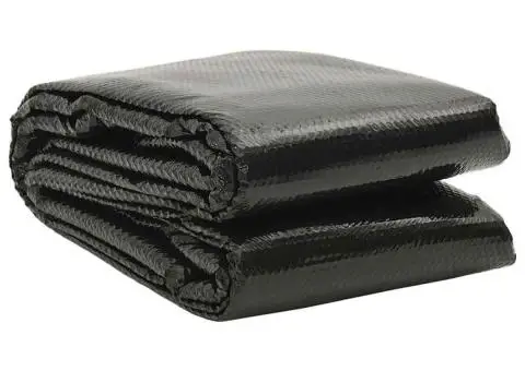 Prelată piscină, negru, 300 x 200 cm, PE - 1/5