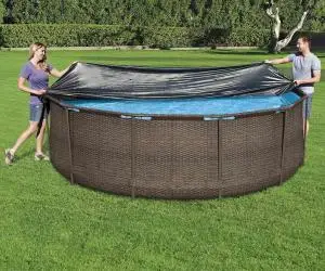 92071 Bestway Prelată de piscină Flowclear, 366 cm
