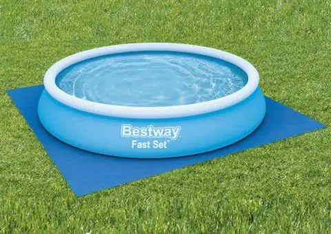 Bestway Pânză de sol pentru piscină Flowclear, 396 x 396 cm - 1/5