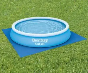 Bestway Pânză de sol pentru piscină Flowclear, 396 x 396 cm
