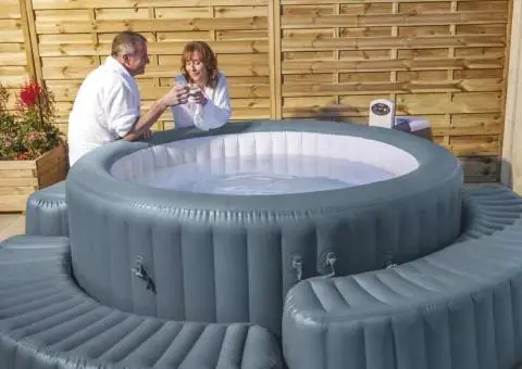 Bestway Margine gonflabilă arc cerc Lay-Z-Spa pentru piscine rotunde - 2/5