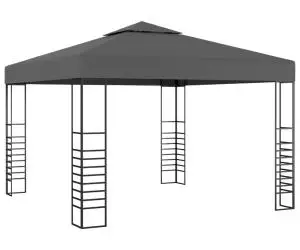 vidaXL Cort de grădină antracit, 3 x 3 m
