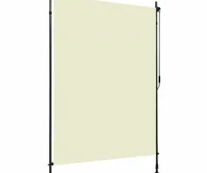 vidaXL Jaluzea tip rulou de exterior, crem, 150 x 270 cm