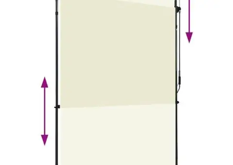 Jaluzea tip rulou de exterior, crem, 150 x 270 cm - 3/5