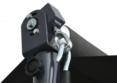 Copertină cu structură independentă, antracit, 400 x 300 cm - 5/5