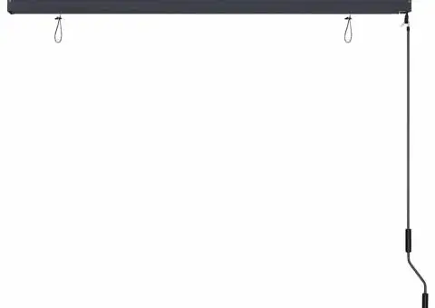 Jaluzea tip rulou de exterior, alb și portocaliu, 170 x 250 cm - 5/5