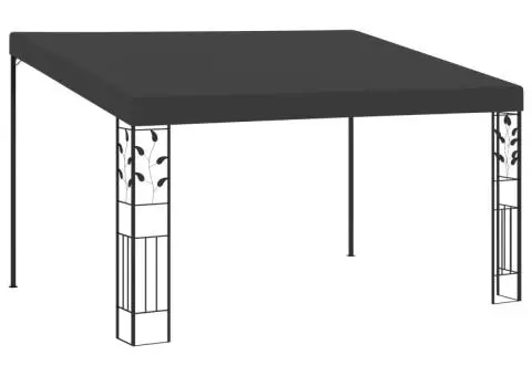 Pavilion de perete, antracit, 4 x 3 x 2,5 m - 1/5