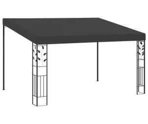 vidaXL Pavilion de perete, antracit, 4 x 3 x 2,5 m