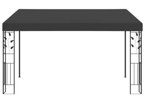 Pavilion de perete, antracit, 4 x 3 x 2,5 m - 2/5