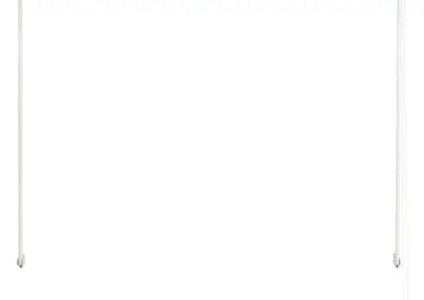 Copertină retractabilă, galben și alb, 100 x 150 cm - 5/5