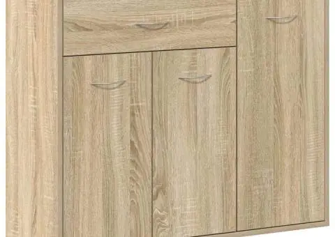 Dulap, stejar Sonoma, 88 x 30 x 70 cm, lemn prelucrat - 2/5