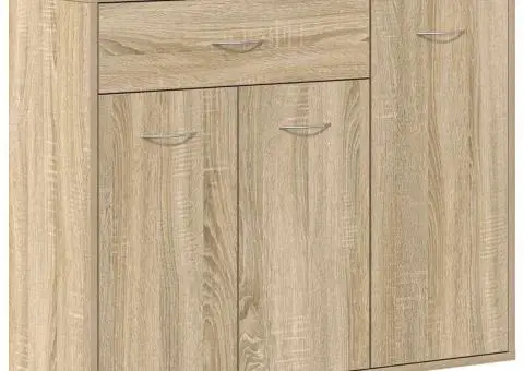 Dulap, stejar Sonoma, 88 x 30 x 70 cm, lemn prelucrat - 4/5