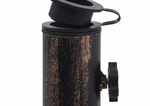 Suport de umbrelă, bronz, 12 kg, fontă, 49 cm - 5/5