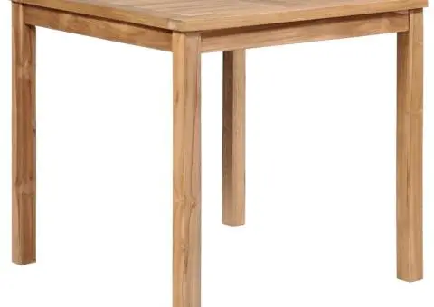 Set mobilier de exterior, 5 piese, lemn masiv de tec - 2/5