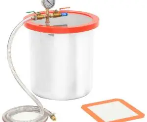 vidaXL Cameră de vid din oțel inoxidabil 18,9 L