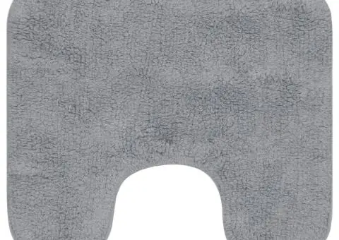 Set covorașe baie, 2 buc., gri, textil - 3/5