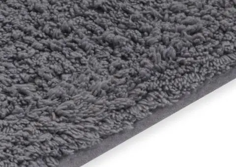 Set covorașe baie, 2 buc., gri, textil - 4/5