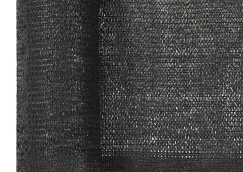 Plasă protecție vizuală, negru, 2x25 m, HDPE - 2/5