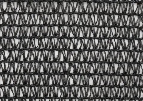 Plasă protecție vizuală, negru, 2x25 m, HDPE - 3/5