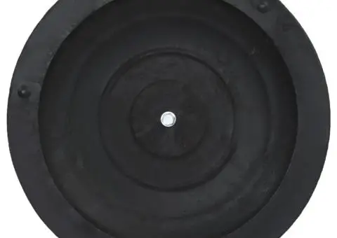 Suport umbrelă de soare rotund, negru, 10 kg, polirășină - 5/5