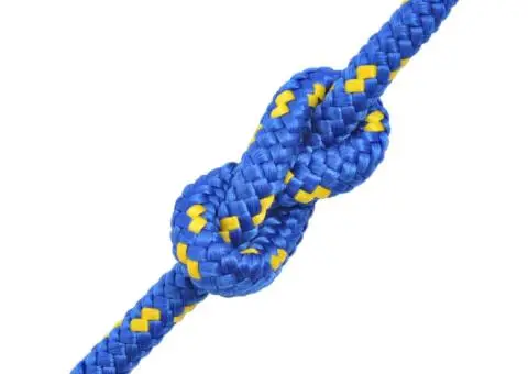 Frânghie marinărească din polipropilenă, albastru, 50 m, 18 mm - 2/2