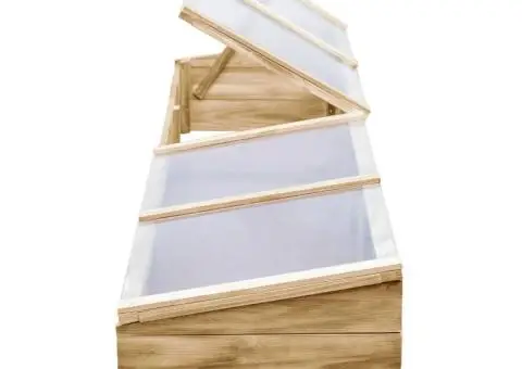 Seră, 200 x 50 x 35 cm, lemn de pin tratat - 5/5