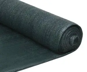 vidaXL Plasă protecție vizuală, verde, 2x10 m, HDPE