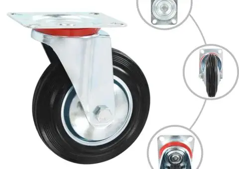 Roți pivotante, 4 buc., 160 mm - 2/5