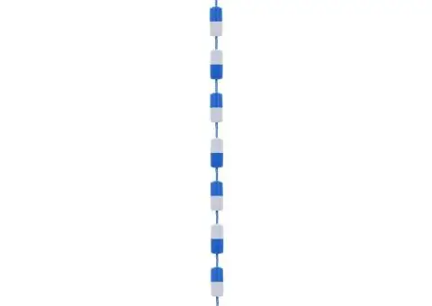 Șnur separator de siguranță pentru piscină, 6 m, plastic - 1/5