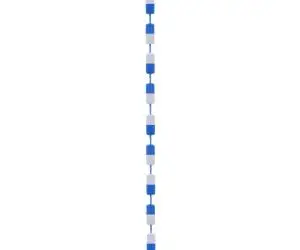 vidaXL Șnur separator de siguranță pentru piscină, 6 m, plastic