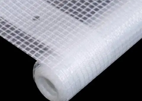 Prelată Leno 260 g/m², alb, 3 x 10 m - 4/5