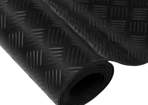 Covor anti-alunecare, 1,5 x 4 m, cauciuc, 3 mm, striat - 4/4