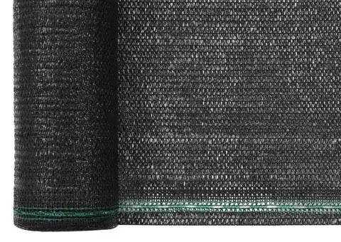 Plasă teren de tenis, negru, 1,4x50 m, HDPE - 3/5