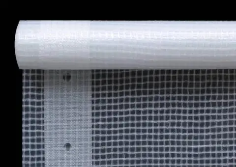 Prelată Leno 260 g/m², alb, 1,5 x 20 m - 2/5