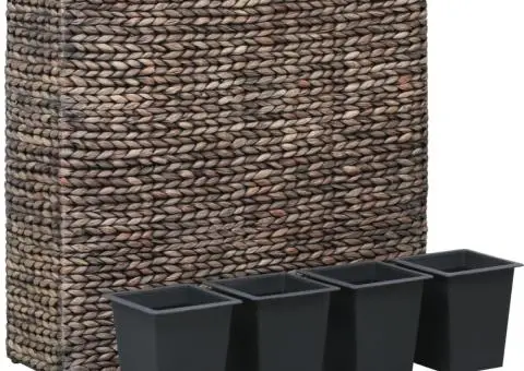 Strat înălțat cu 4 ghivece, maro, zambilă de apă - 2/5