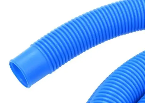 Furtun de piscină cu cleme, albastru, 38 mm, 6 m - 4/5