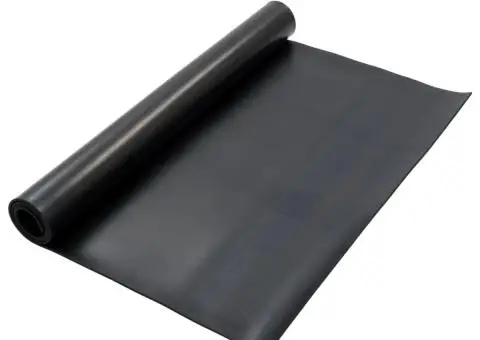 Covor de cauciuc anti-alunecare, 1,2 x 2 m, 6 mm, neted - 3/5