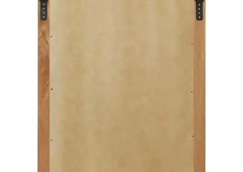 Oglindă, 50x70 cm, lemn masiv de stejar - 3/5