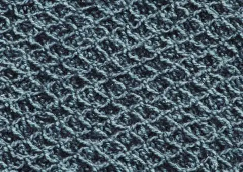 Pătură decorativă, albastru indigo, 220 x 250 cm, bumbac - 4/5