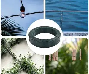 vidaXL Fir tensionare pentru gard 250 m 2,3/3,8 mm verde închis, oțel