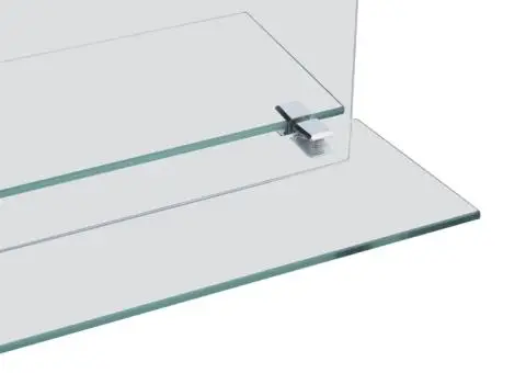 Oglindă de perete cu raft, 30 x 50 cm, sticlă securizată - 4/5