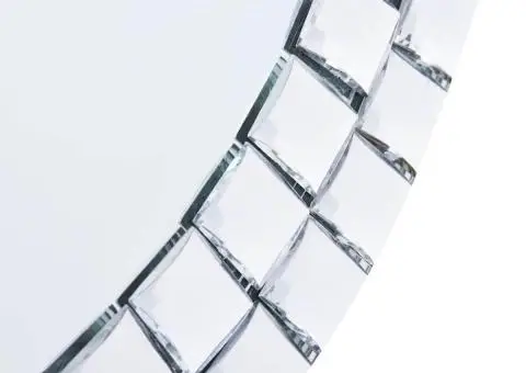 Oglindă de perete, 40 cm, sticlă securizată - 3/5