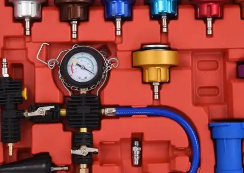 Set testare presiune radiator și sistem de răcire, 28 piese - 5/5