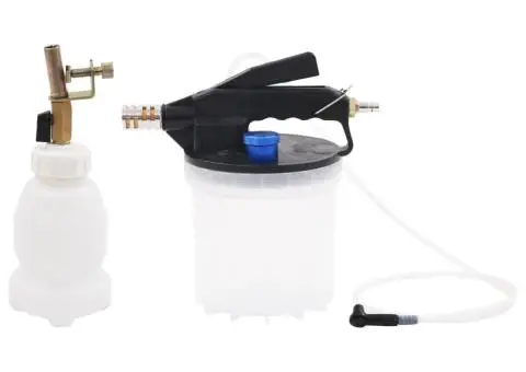 Aparat pneumatic aerisire frâne cu sticlă de reumplere, 2 L - 1/5