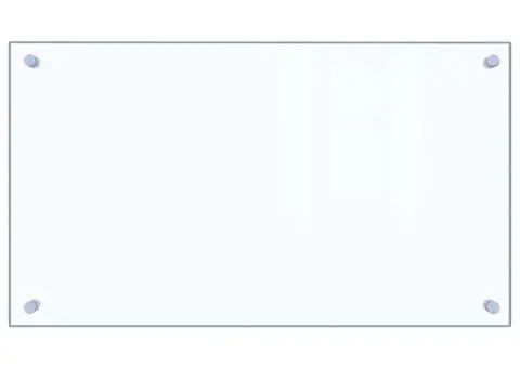 Panou antistropi bucătărie transparent 70x40 cm sticlă securiz. - 2/5